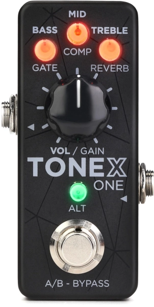 IK Multimedia TONEX ONE Amplifier/Cab/Effect Modeling Pedal - Black