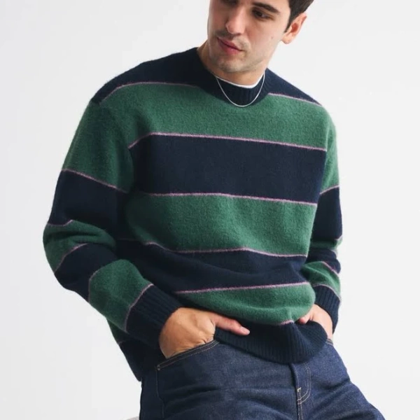 Abercrombie & Fitch Men's Essential Crew Sweater