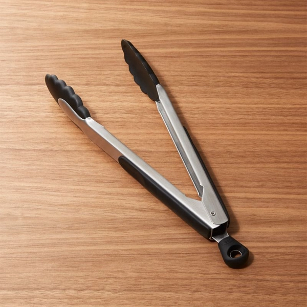 9" OXO ® Nylon and Stainless Steel Tongs