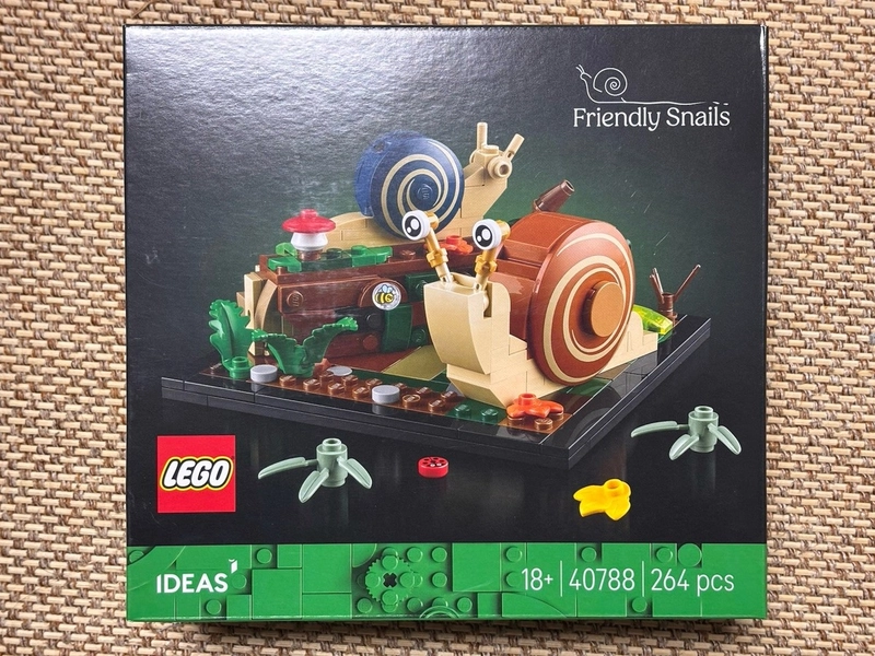 LEGO Ideas: (40788) Friendly Snails - New Sealed