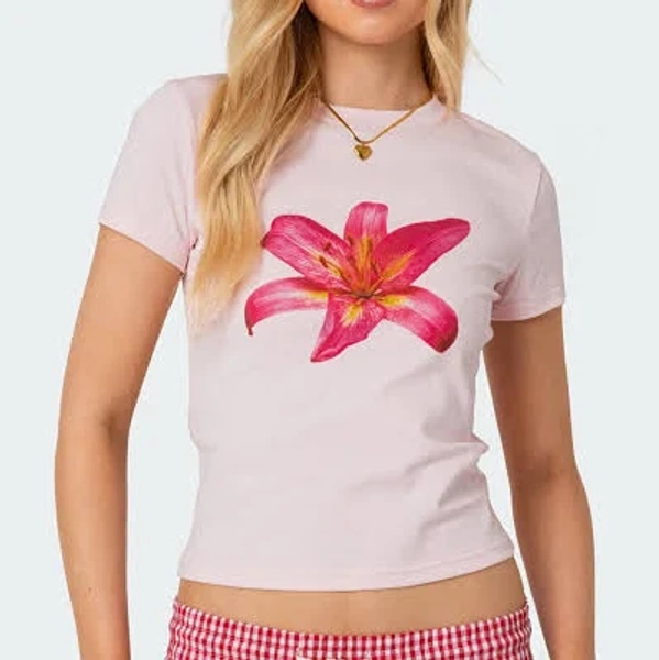 Edikted Women's Daylily T Shirt