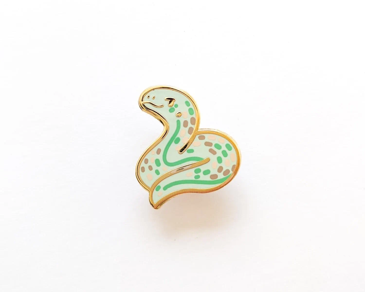 Sheltopusik - Tiny Reptile Enamel Pins