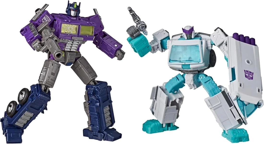 Transformers Generations Selects Shattered Glass Optimus Prime and Ratchet Action Figure Set, 2 Pieces - Walmart.com
