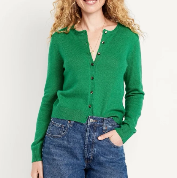 Old Navy Women's Sosoft Cropped Cardigan