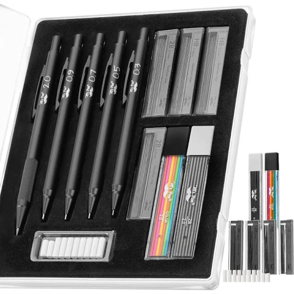 Mr. Pen Metal Mechanical Pencil Set