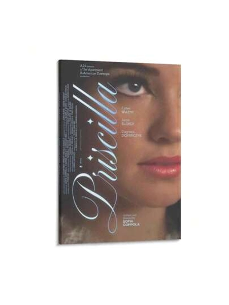 1pc Priscilla Movie Poster 1 Picture Print Wall Art Poster Painting Canvas Posters Artworks Gift Idea Room Aesthetic Frameless