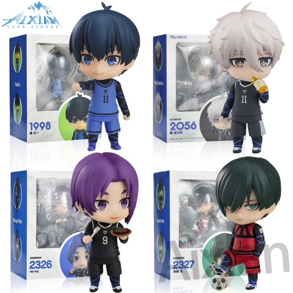 Aixlan #2326 Mikage Reo #2327 Rin Itoshi #1998 Isagi Yoichi PVC Action Figure BLUE LOCK Amine Christmas Gift Collectible Toys - AliExpress 26