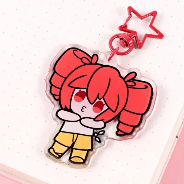 Birdbrain Teto | Vocaloid | 2.5" Acrylic Charm |