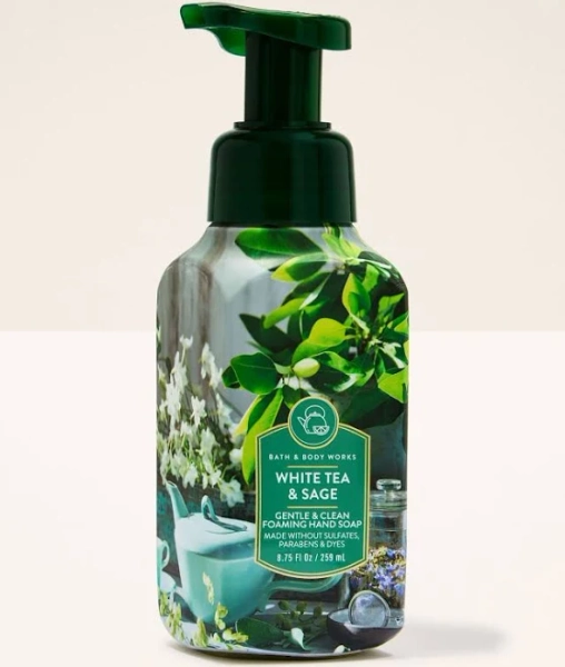 Bath & Body Works White Tea & Sage Gentle Foaming Hand Soap