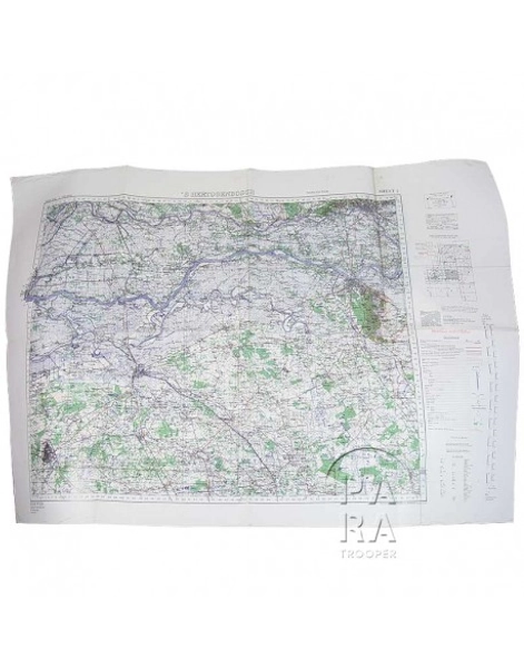 Map Arnhem, Nijmegen, Son, Sint Oedenrode, Best