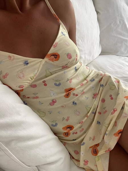 Go Slow Dress Fruit