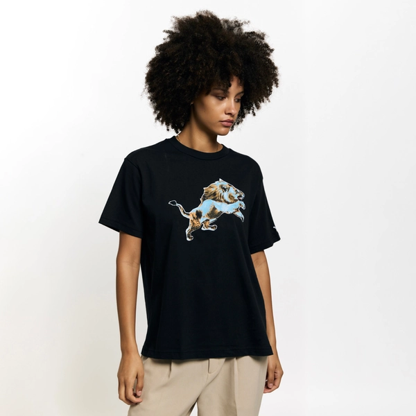 Unisex Detroit Lions Golf Wang Black Cutout T-Shirt
