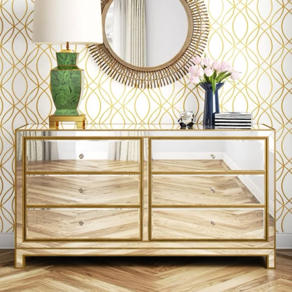 Willa Arlo Interiors Fairgrove 6 - Drawer Dresser