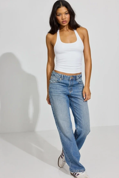 '90s Straight Jeans Blue - Garage Clothing | Fashion Clothing and Accessories