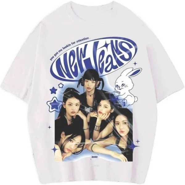 Newjeans Tshirt Newjeans Y2k Tshirt Newjeans