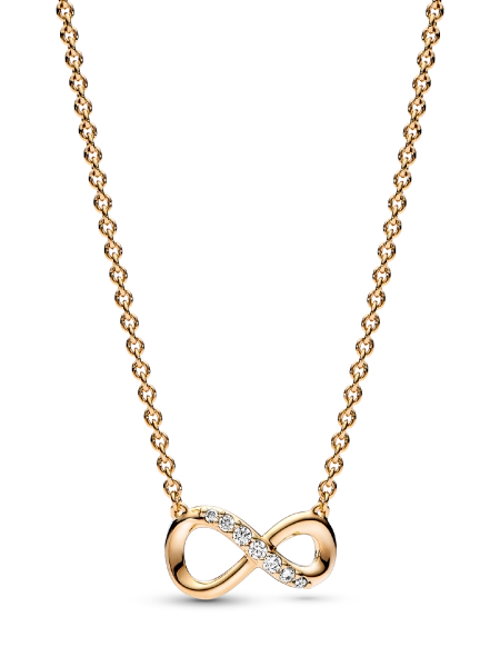 Sparkling Infinity Collier Necklace