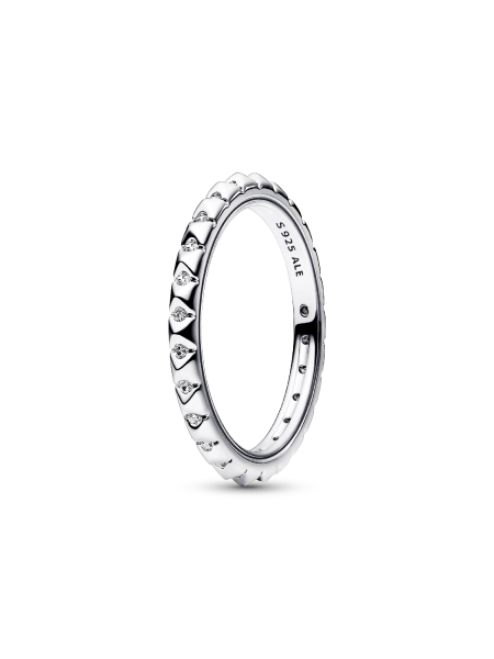 Anello Geometrico con Pietre Pandora ME