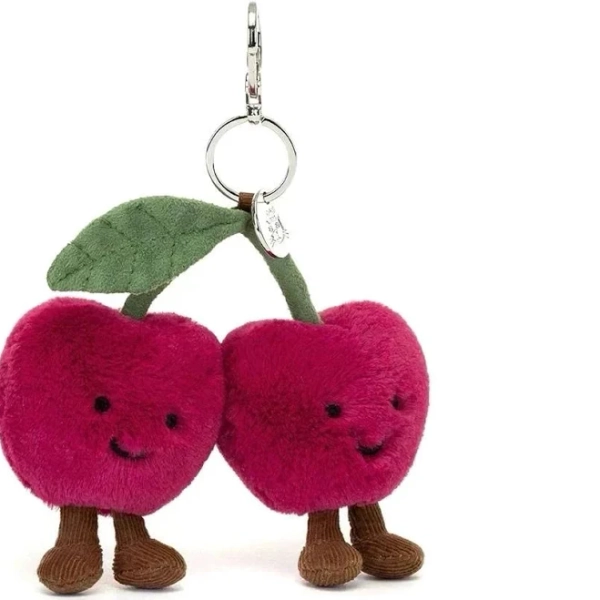 Jellycat Cherry Bag Charm - Trotters
