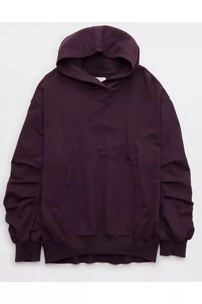 Aerie Jet Setter Hoodie Women's Cool Berry XS