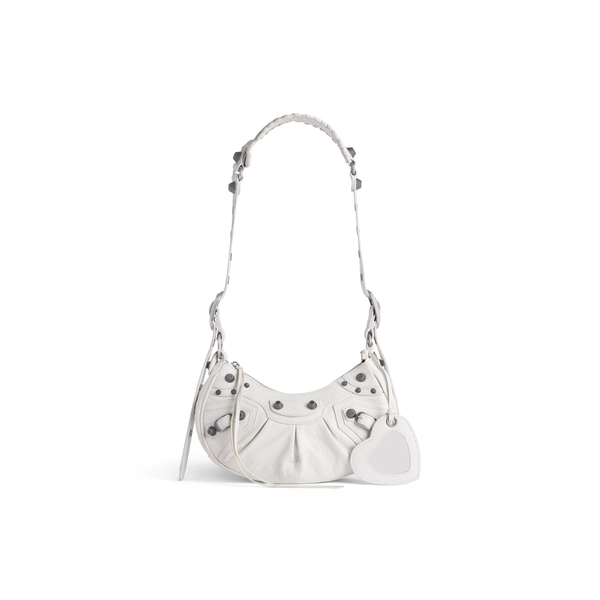 Women's Le Cagole Shoulder Bag Xs in White