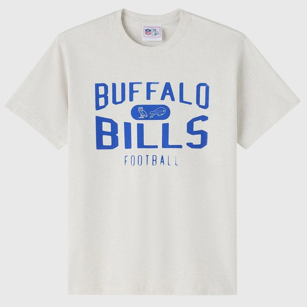 Unisex Buffalo Bills OVO x NFL Heather Gray T-Shirt