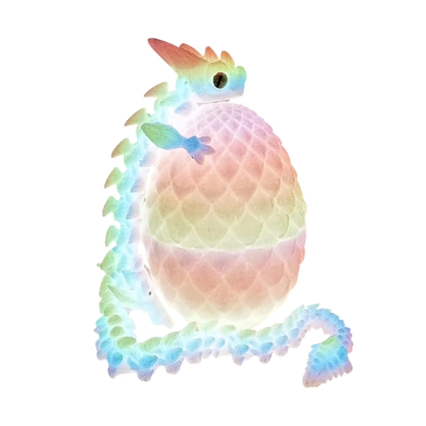 3D Printed Dragon Egg Toy With Articulated Dragon Figure, Joint Movable And Detachable Design For Custom Poses And Play, Creative Decorative Ornament And Special Gift For Teens - Walmart.com