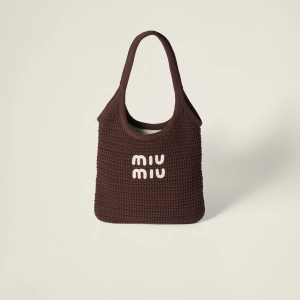 Ivy raffia-effect woven tote bag