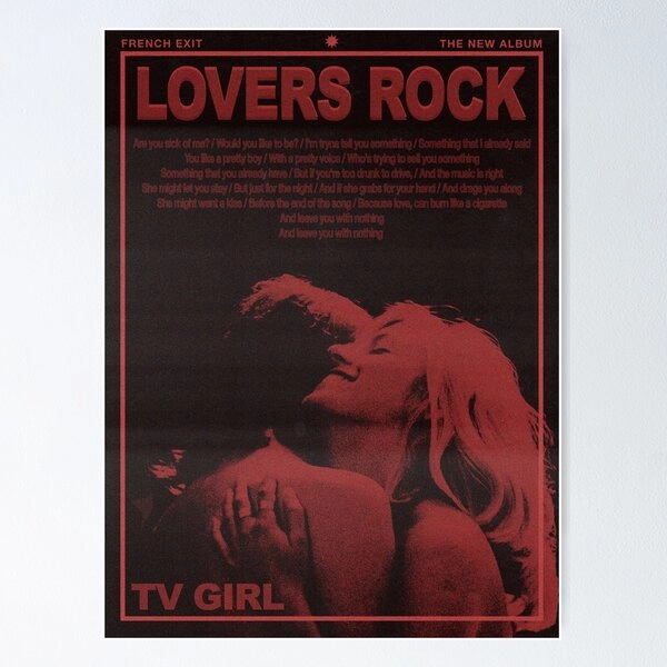 TV Girl Lovers Rock Poster