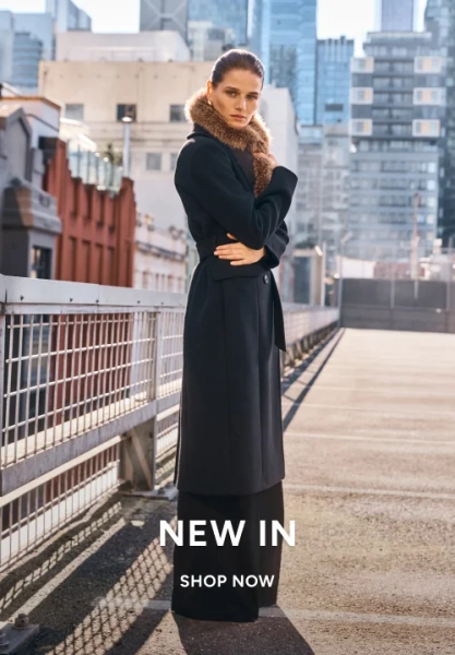 Chelsea DB Fur Collar Coat - Women's Fashion | Ever New