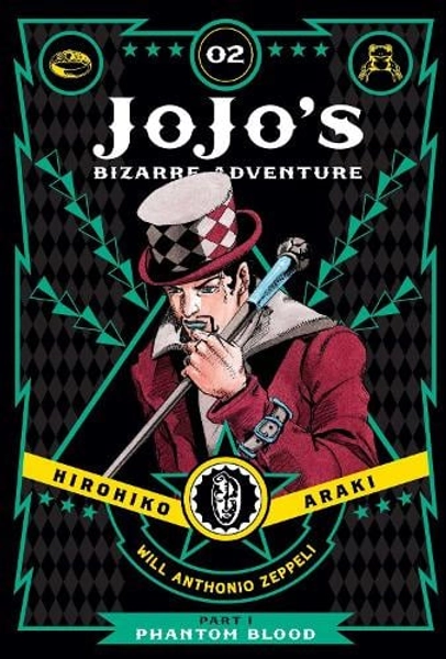 JoJo's Bizarre Adventure: Part 1--Phantom Blood, Vol. 2 by Hirohiko Araki | Waterstones