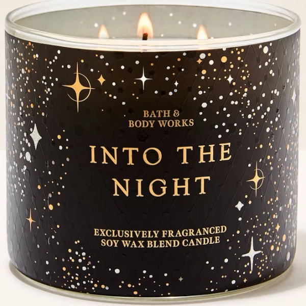 Bath Body Works Into The Night 3 Wick Candle