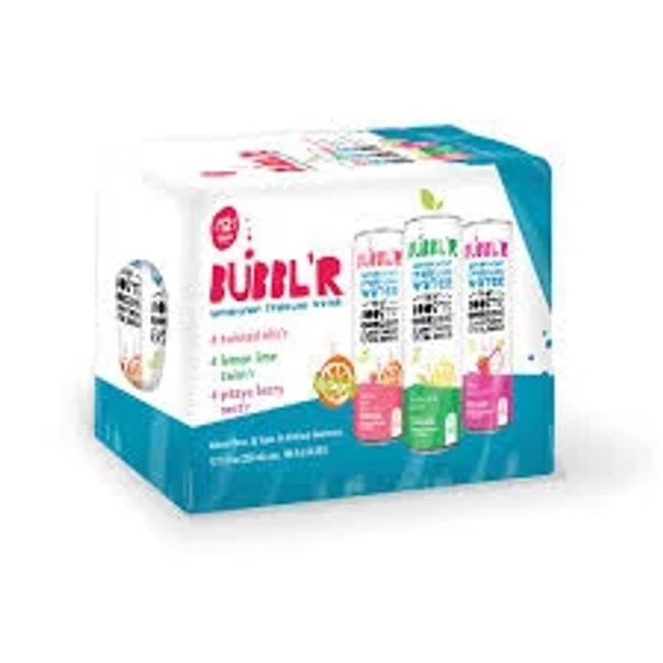 BUBBL'R Antioxidant Sparkling Water Variety Pack
