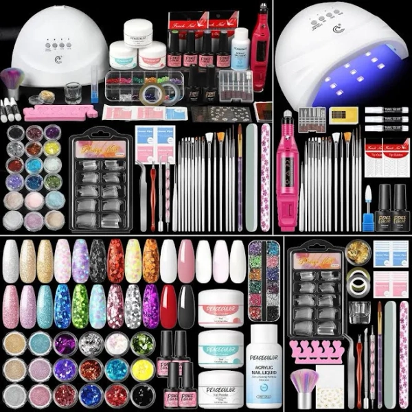 Acrylic Nail Kit For Beginners With Everything,professional Nail Kit