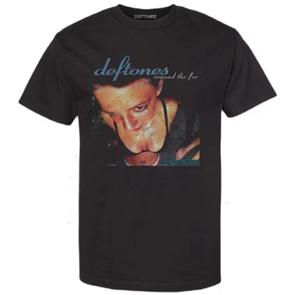 Rock Off Deftones Around the Fur T-Shirt Black Large
