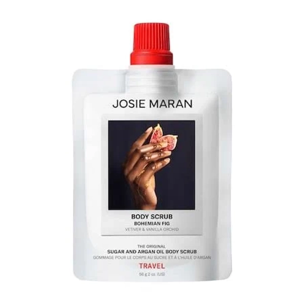 Josie Maran Mini Bohemian Fig Refillable Exfoliating Body Scrub