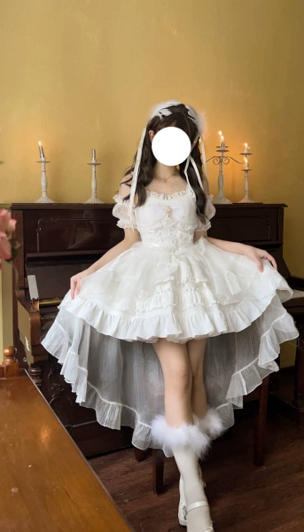 Rose Tale - Sweet Lolita JSK Summer Lolita Suspender Dress