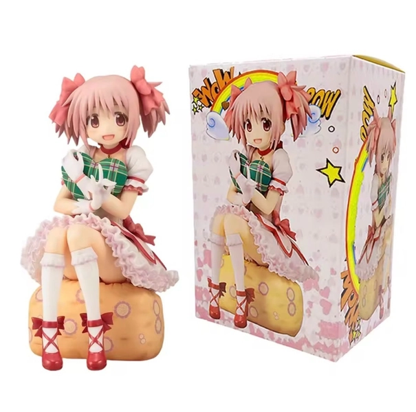 Puella Magi Madoka Magica Kaname Madoka PVC Anime Figure 14-18cm Model Toy