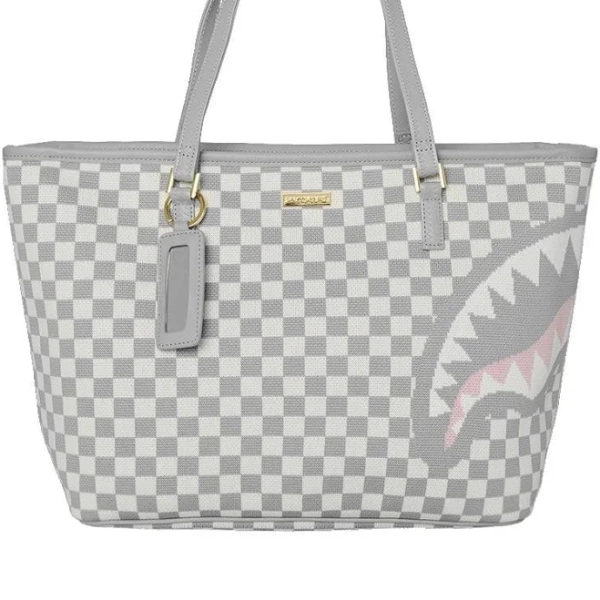 Sprayground Knit Sharks In Paris 2.0 Tote