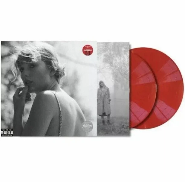 Taylor Swift - Folklore (Red Vinyl) *Target Exclusive
