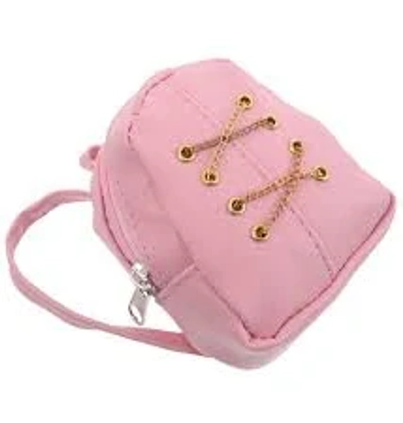 Miniature School Supplies Schoolbag Figurine Cute Backpacks Pendant Pouch