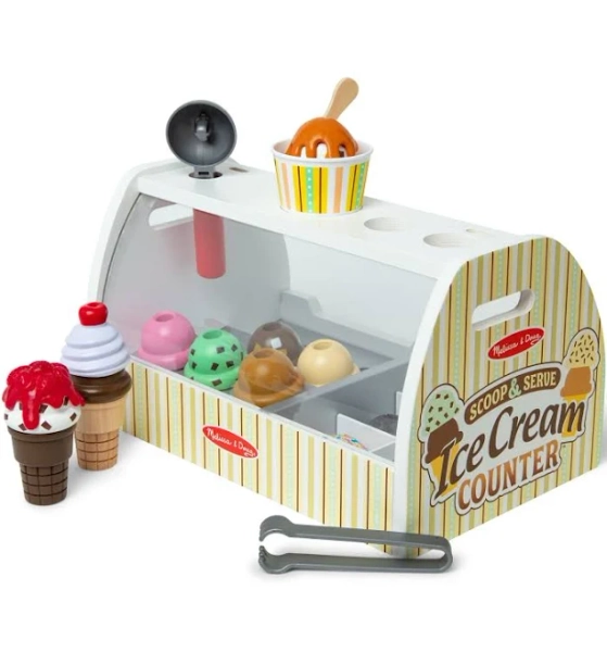 Melissa & Doug Ice Cream Counter