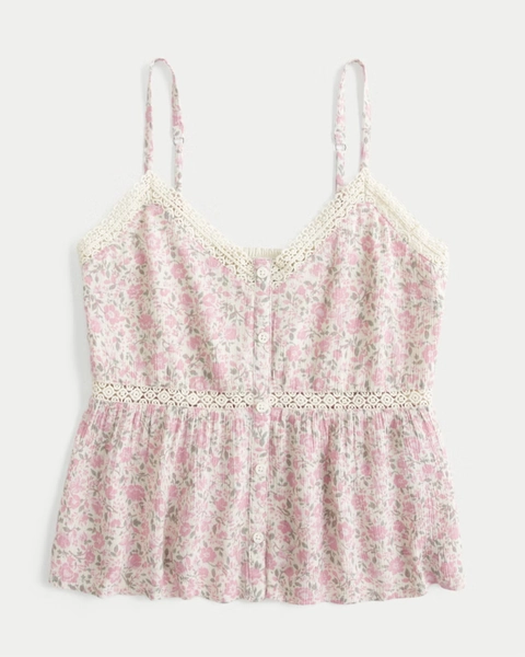 V-Neck Babydoll Tank