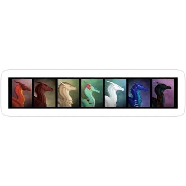 Queens Of Pyrrhia Wings Of Fire Sticker