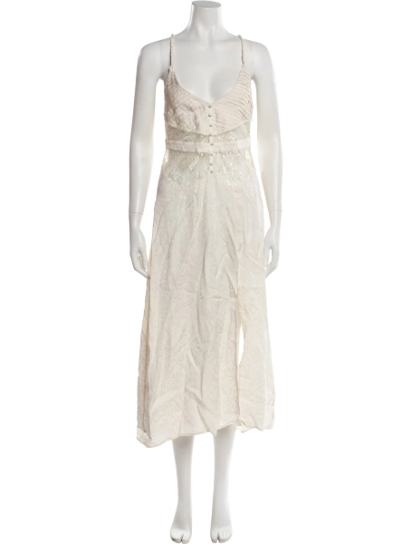 Floral Print Midi Length Dress w/ Tags