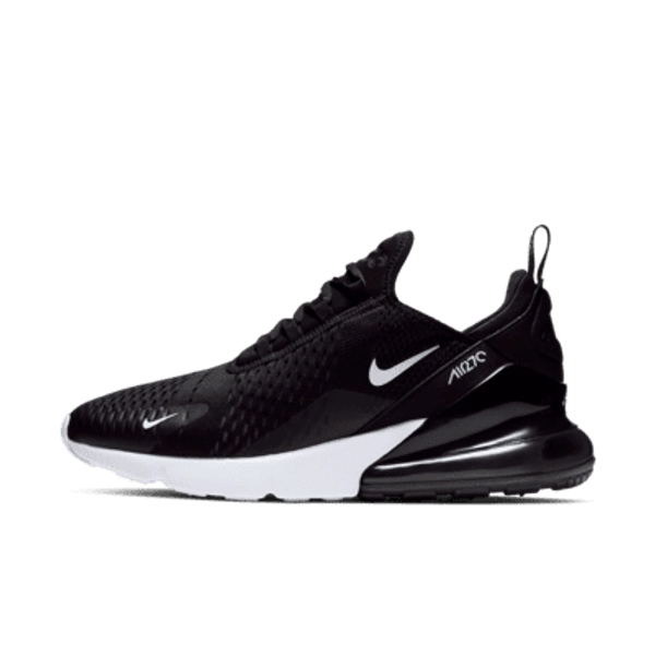 Nike Air Max 270 Men's Shoes - Black/White/Solar Red/Anthracite - Size 6