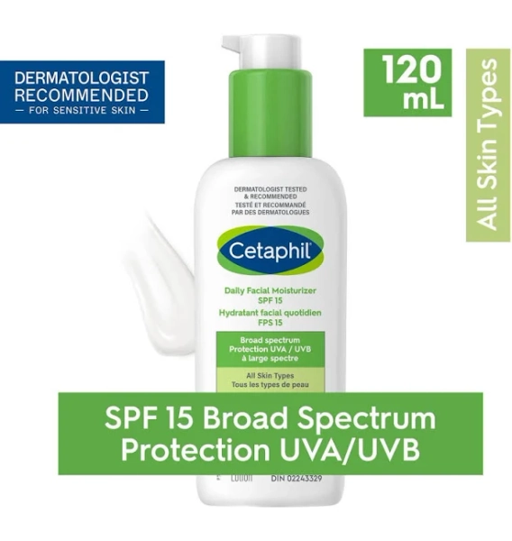 Cetaphil Daily Facial Moisturizer SPF 15