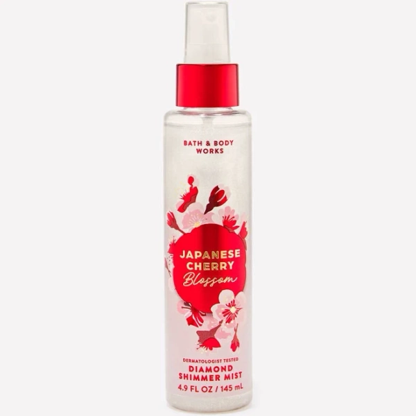 Bath & Body Works Japanese Cherry Blossom Diamond Shimmer Mist