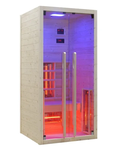 DHARANI S1 - Sauna interior de infrarrojos para 1 persona
