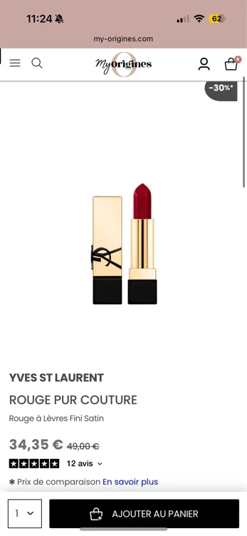 Rouge à lèvre 