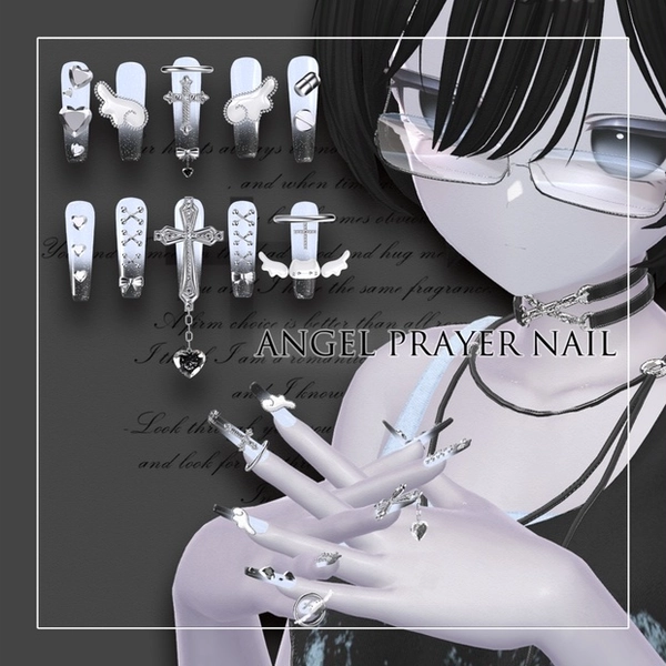  Angel Prayer Nail「12アバター対応&MA」